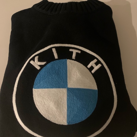 Kith x BMW Roundel Crewneck Black - Picture 3 of 5